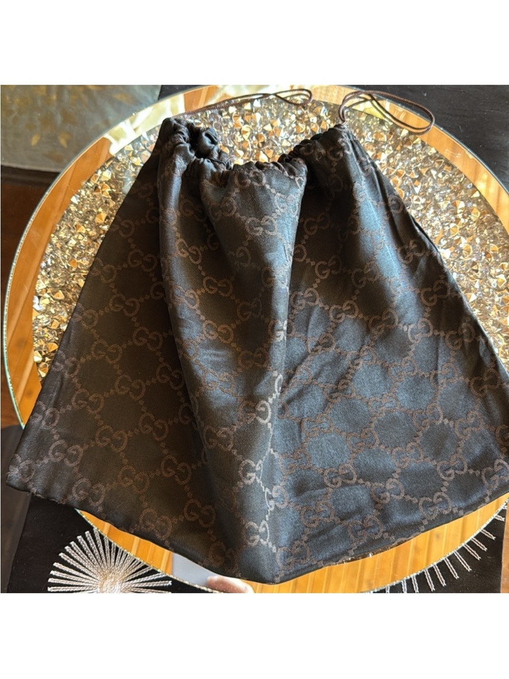 Gucci
Gucci GG Logo Brown Satin Dust Bag or Purse Insert
Authentic
$88 $250